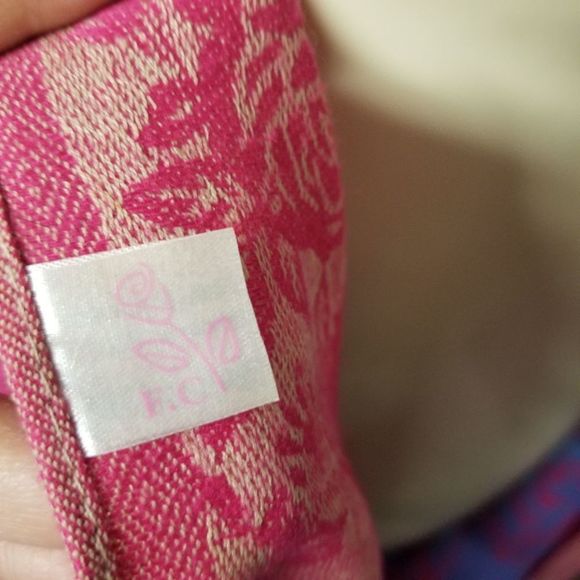 Shrug wrap 69x27" pretry knitcore in pink fray skirt cover up - Picture 6 of 6